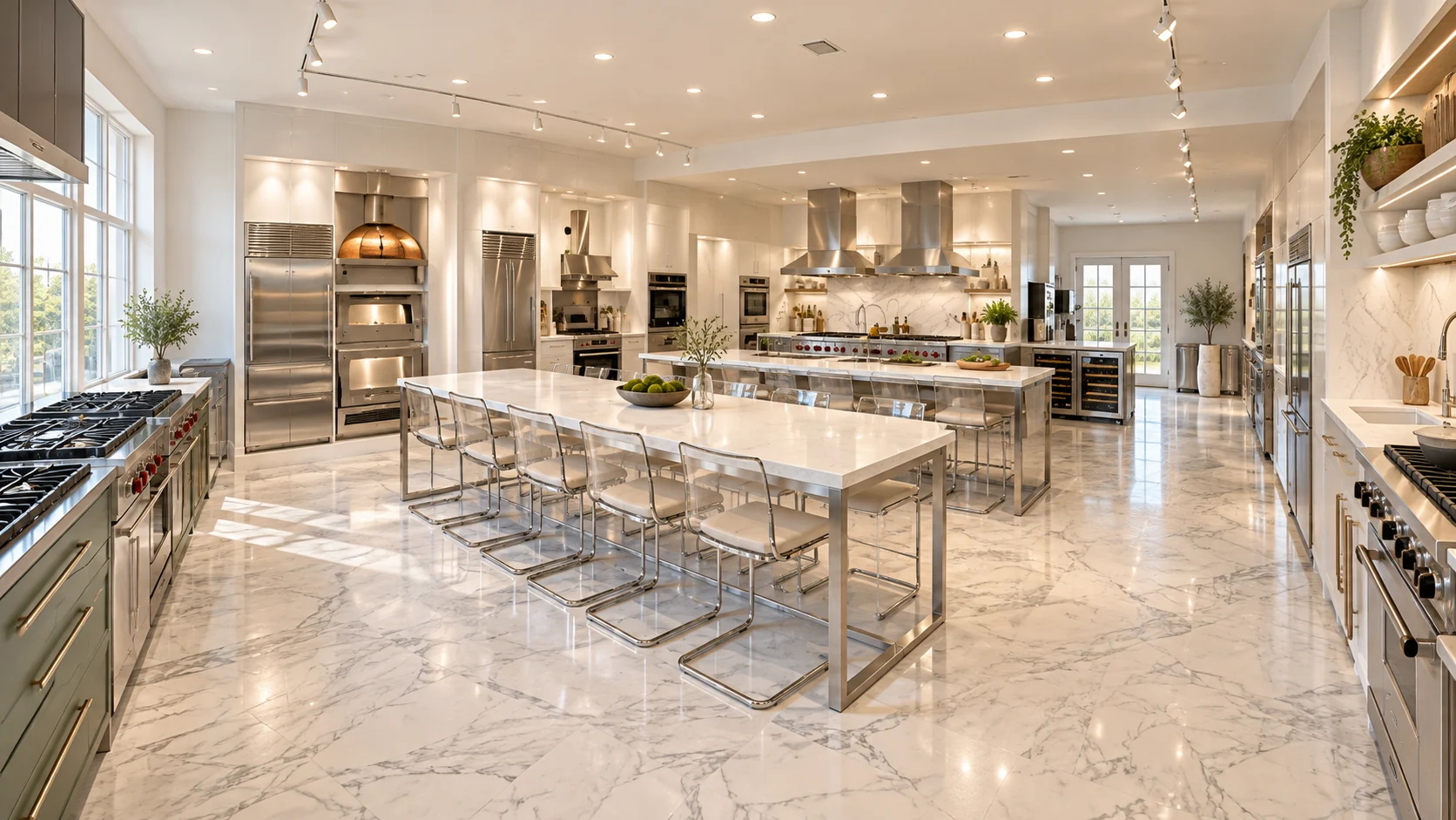 CGI visualization inspired by the Eastern Marketing appliance showroom